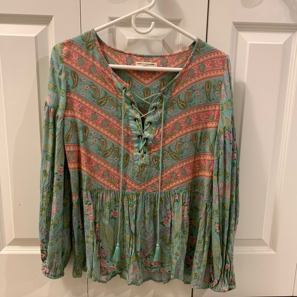 Spell & The Gypsy Collective city lights blouse